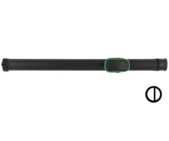 ACPRND Action Piping - 1x2 - Round Hard Case -Billiards Supply Store acprnd green cat