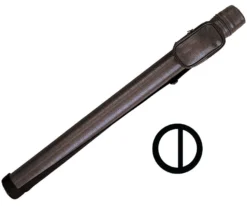 Action 1 Butt 2 Shaft Hard Case -Billiards Supply Store acrnd brown
