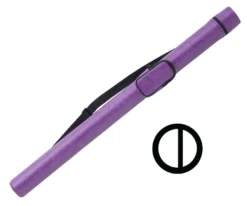 Action 1 Butt 2 Shaft Hard Case -Billiards Supply Store acrnd purple
