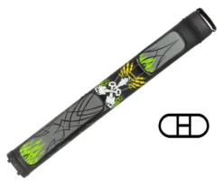 Action ACX22D Sport 2 Butt X 2 Shaft Hard Case W/ Backpack Straps