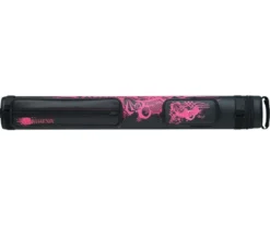 Athena Pink Tribal Rose 2 Butt 2 Shaft Hard Case -Billiards Supply Store athc01 cat
