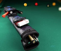 Athena ATHC08 Butterfly 2 Butt 2 Shaft Hard Case -Billiards Supply Store athc08 01