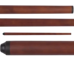 Wooden 2 Piece Bridge Stick -Billiards Supply Store bhbs2p1 chocolate 01