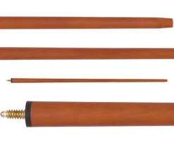 Wooden 2 Piece Bridge Stick -Billiards Supply Store bhbs2p1 honey 02