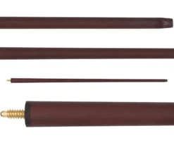 Wooden 2 Piece Bridge Stick -Billiards Supply Store bhbs2p1 wine 02
