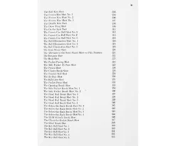 The 99 Critical Shots In Pool Book -Billiards Supply Store bk993 02