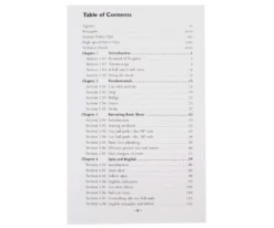 The Illustrated Principles Of Pool And Billiards -Billiards Supply Store bkippb toc 01