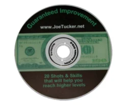 Joe Tucker's Guaranteed Improvement Book And DVD Set -Billiards Supply Store bkjtgi dvd 01
