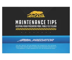 Predator Arcadia Select Pool Table Cloth -Billiards Supply Store clpr 02