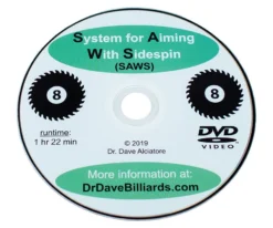 Dr. Dave’s DVD System For Aiming With Spin -Billiards Supply Store dvdsaws 01