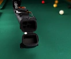 Eight Ball Mafia EBMC23A Skulls Bones & Money 2 Butt 3 Shaft Hard Case -Billiards Supply Store ebmc23a 02