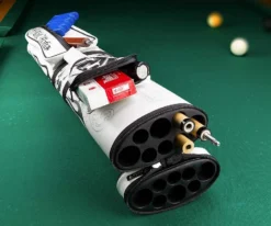 Eight Ball Mafia 3 Butt 5 Shaft Hard Case -Billiards Supply Store ebmc35e 01 3