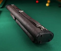 Elite Leatherette 2 Butt 4 Shaft Hard Case -Billiards Supply Store eccp24 brown 02