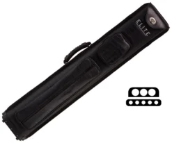 Elite Nexus Reserve 3 Butt 5 Shaft Hard Case -Billiards Supply Store ecnr35 black 01 1