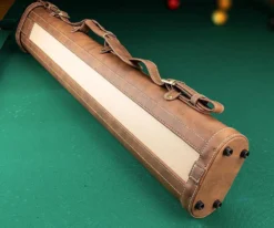 Elite 2x4 Vintage Cue Case Black -Billiards Supply Store ecv24 chestnut 03 1