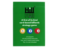 Hill Hill - A Card-Based Billiards Strategy Game -Billiards Supply Store iphh pkg 01