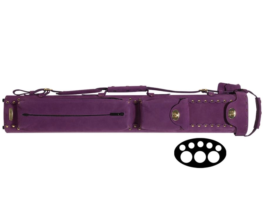 Instroke Suede 3 Butt 5 Shaft Leather Case 1 Instroke Suede 3 Butt 5 Shaft Leather Case