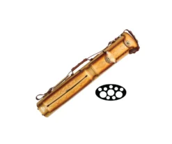 Instroke Tooled 3 Butt 7 Shaft Leather Case -Billiards Supply Store ist37 rust 01 1