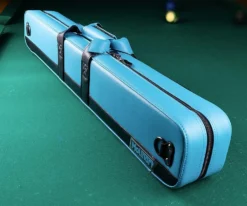Molinari 2 Butt 4 Shaft Black/Cyan Hybrid Cue Case 8 Molinari 2 Butt 4 Shaft Black/Cyan Hybrid Cue Case -Billiards Supply Store mlcf24 03 3