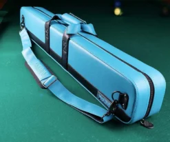Molinari 2 Butt 4 Shaft Navy Flat Cue Case -Billiards Supply Store mlcf24 04