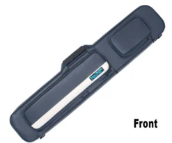 Molinari 3 Butt 6 Shaft Navy Flat Cue Case -Billiards Supply Store mlcf36 navy white front 01