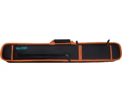 Molinari 2 Butt 4 Shaft Black/Orange Soft Cue Case
