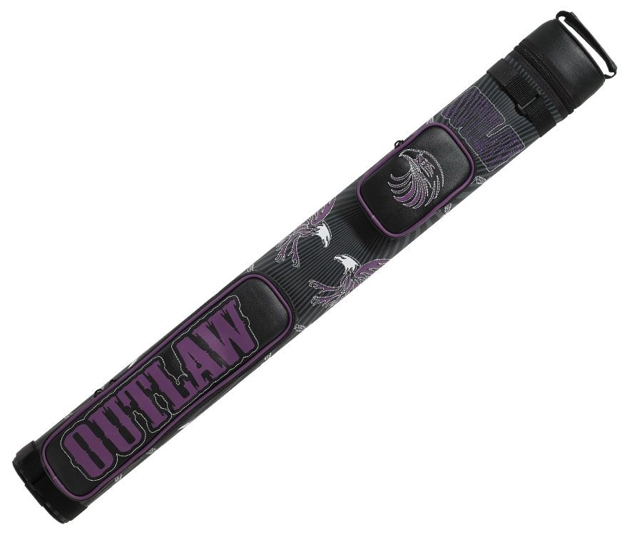 Outlaw OLB22G Purple Bald Eagle 2 Butt 2 Shaft Hard Case 1 Outlaw OLB22G Purple Bald Eagle 2 Butt 2 Shaft Hard Case