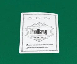 PoolDawg Arena Pool Table Cloth -Billiards Supply Store pdcla tour green label 01