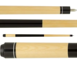 Economy Two-Piece Pool Cue Bundle (4 House Cues Set) -Billiards Supply Store pdeco1 01