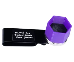 Dr. V's Neo Hexagon Magnetic Chalker -Billiards Supply Store qcneo 6 purple 01 2