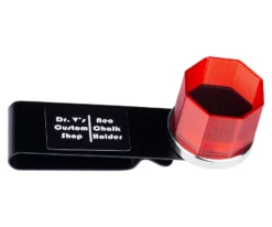 Dr. V's Neo Octagon Magnetic Chalker -Billiards Supply Store qcneo 8 red 01 1 1
