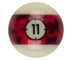 Aramith Camo Single Replacement Balls -Billiards Supply Store rbcam 11ball 01