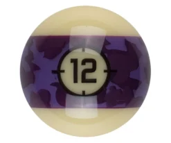 Aramith Camo Single Replacement Balls -Billiards Supply Store rbcam 12ball 01