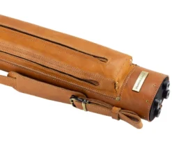 Tango Pampa Tan 2 Butt 2 Shaft Leather Cue Case -Billiards Supply Store tapm22 tan 04