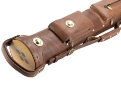 Tango Pampa Chestnut 3 Butt 6 Shaft Leather Cue Case 7 Tango Pampa Chestnut 3 Butt 6 Shaft Leather Cue Case -Billiards Supply Store tapm36 chestnut 03