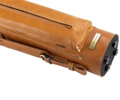 Tango Pampa Tan 3 Butt 7 Shaft Leather Cue Case -Billiards Supply Store tapm37 tan 04