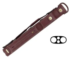 Tango Zorzal Burgundy 2 Butt 2 Shaft Hard Case