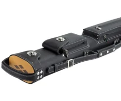 Tango Zorzal Black 3 Butt 5 Shaft Hard Case -Billiards Supply Store tazm35 black 03