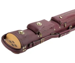 Tango Zorzal Burgundy 3 Butt 7 Shaft Hard Case -Billiards Supply Store tazm37 burgundy 03