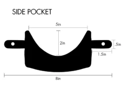 Burgundy Fringe Leather Pocket Set (Set Of 6) -Billiards Supply Store tppk side dm 01 6