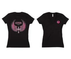 Athena Logo Black T-Shirt