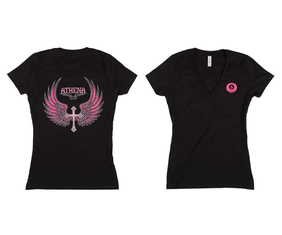 Athena Logo Black T-Shirt 1 Athena Logo Black T-Shirt